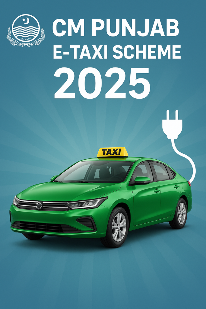 CM Punjab e-taxi scheme eligibility criteria 2025