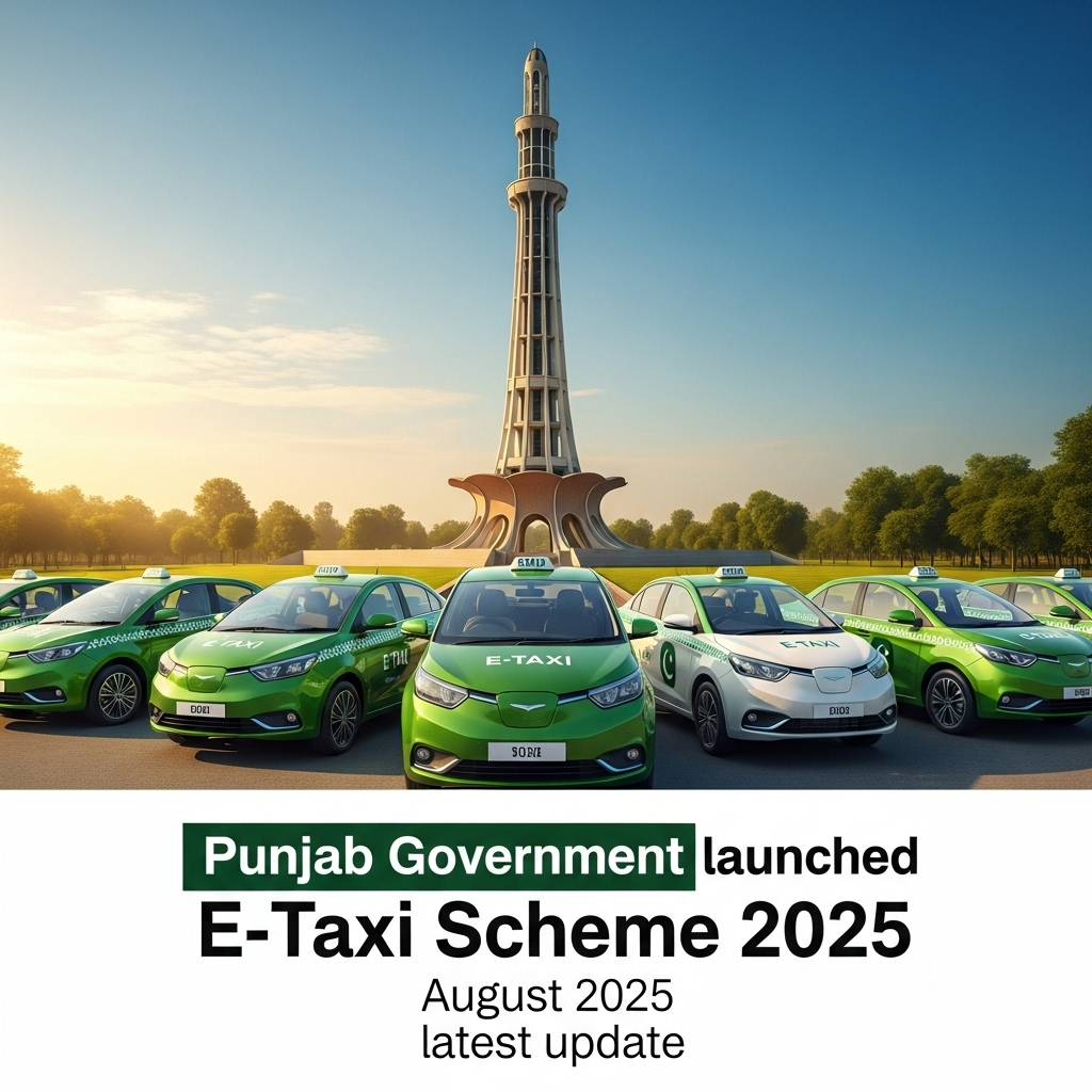CM Punjab E-taxi scheme 2025 