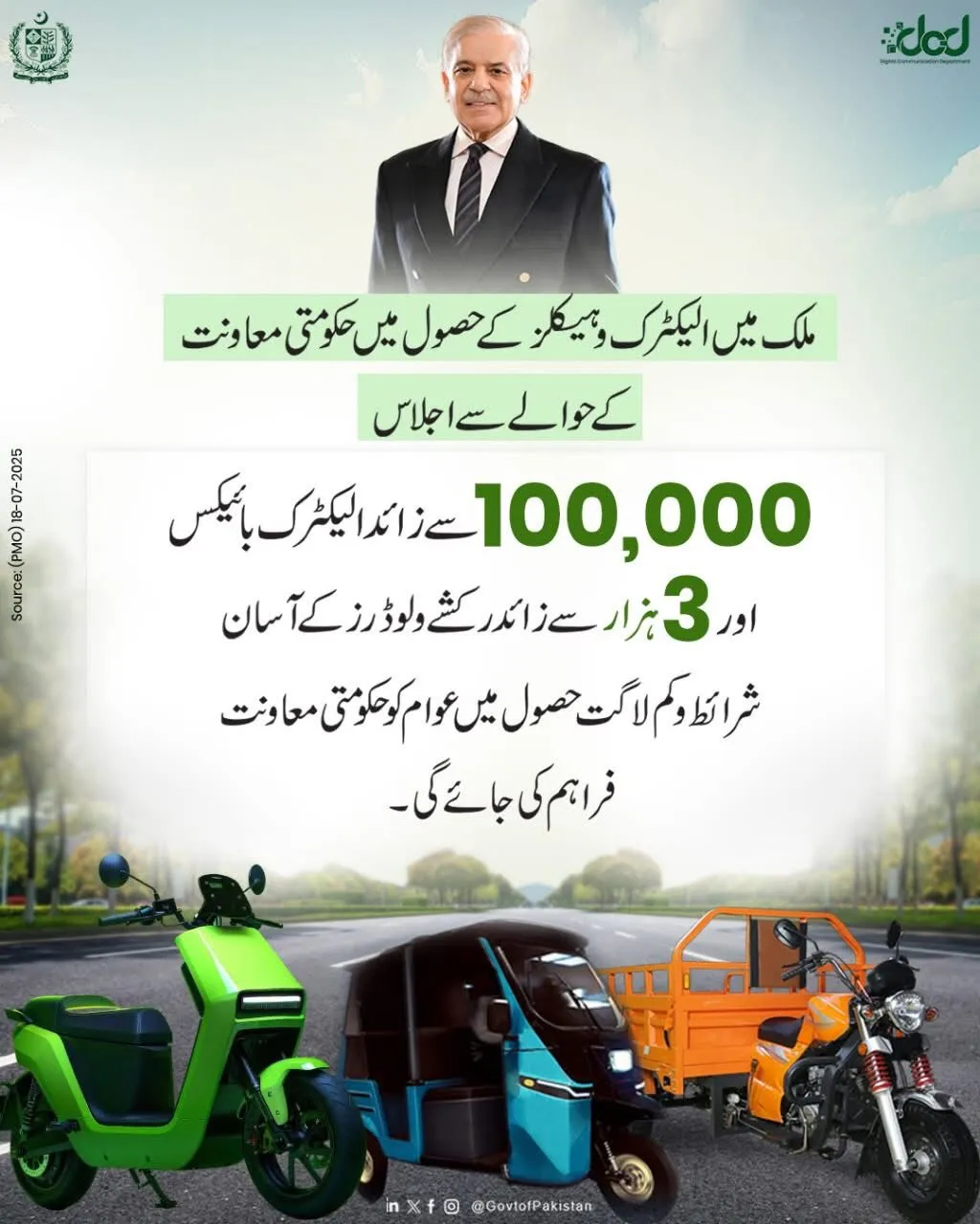 PM Free Electric Vehicle Scheme 2025