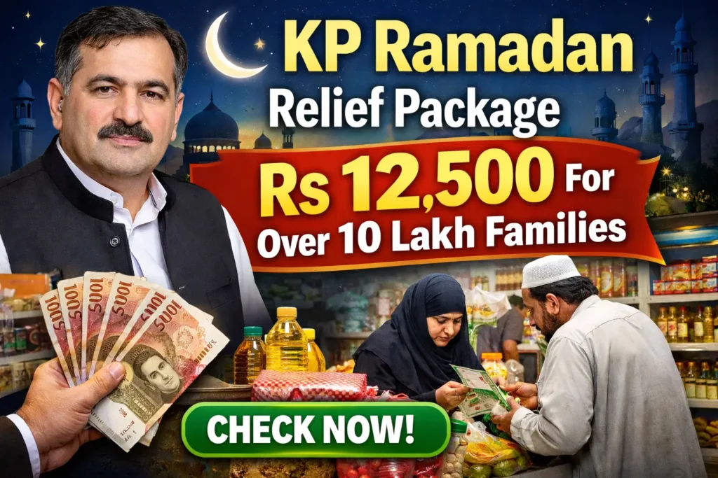 KP Ramadan Relief Package 2026 registration and CNIC verification process through NSER database