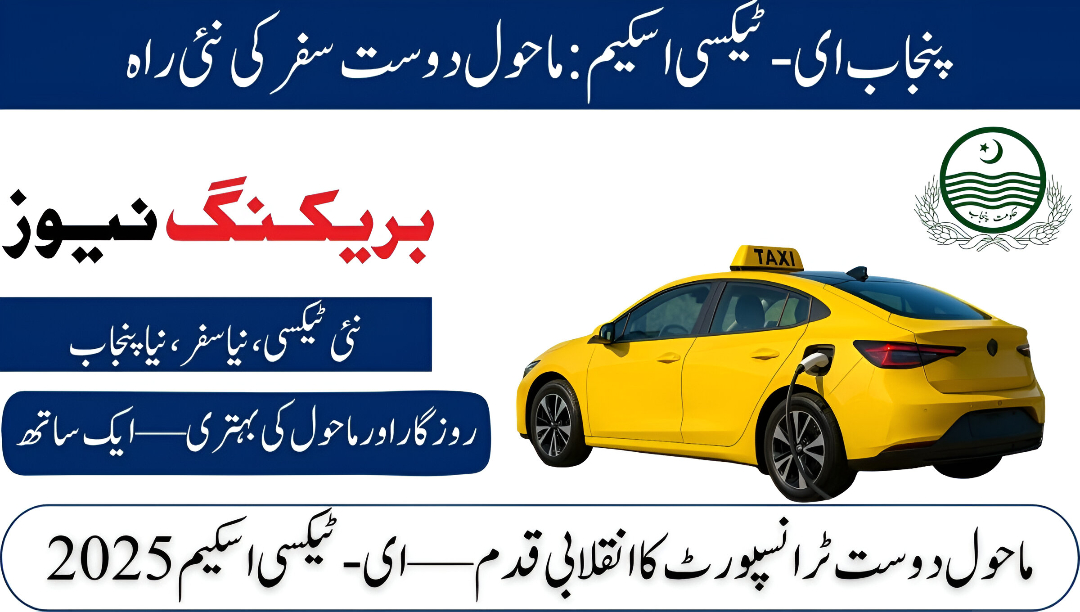 How to Apply CM Punjab E-Taxi Scheme 2025