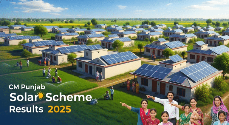 cm punjab solar scheme result 2025