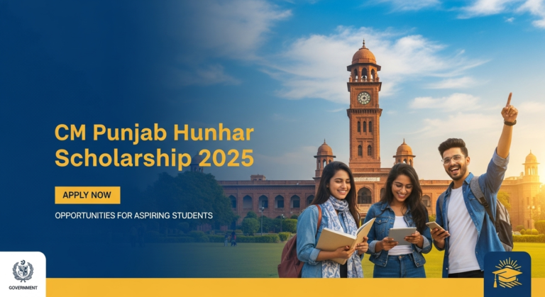 CM Punjab Hunhar Scholarship 2025