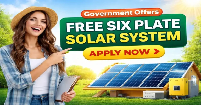 Government Launches Free Six-Plate Solar System scheme for low income families in Pakistan
